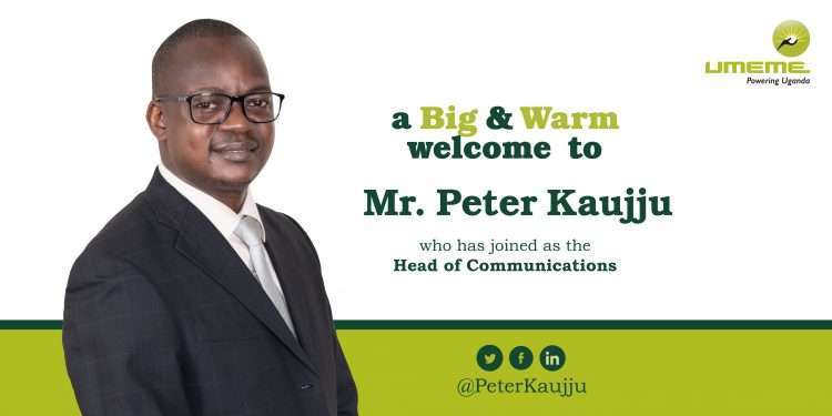 Official Umeme Introduces Peter Kaujju As New Head Of Communications