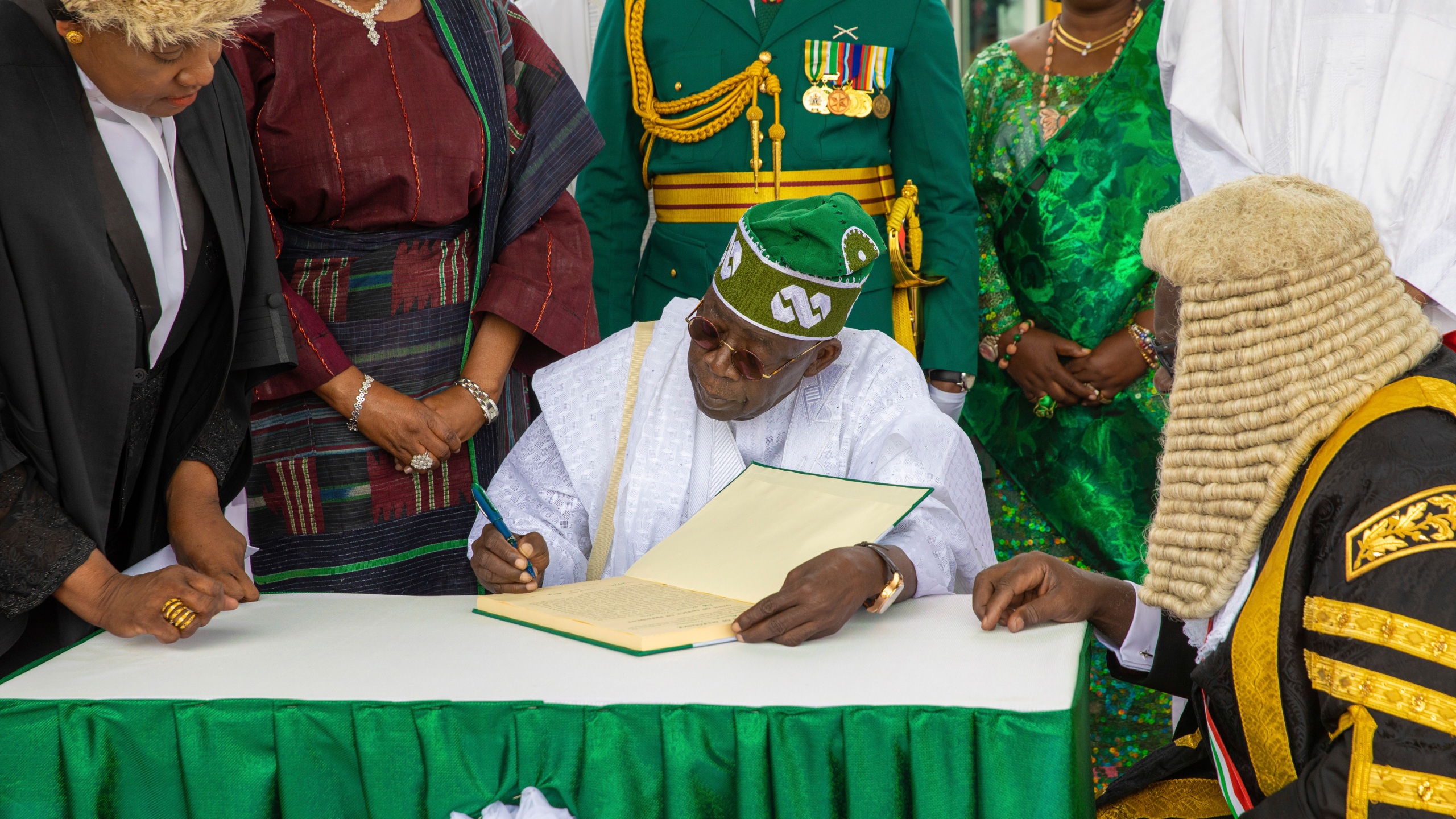 First Day As President Of Nigeria The moment Bola Tinubu Assumed Office The New Light Paper