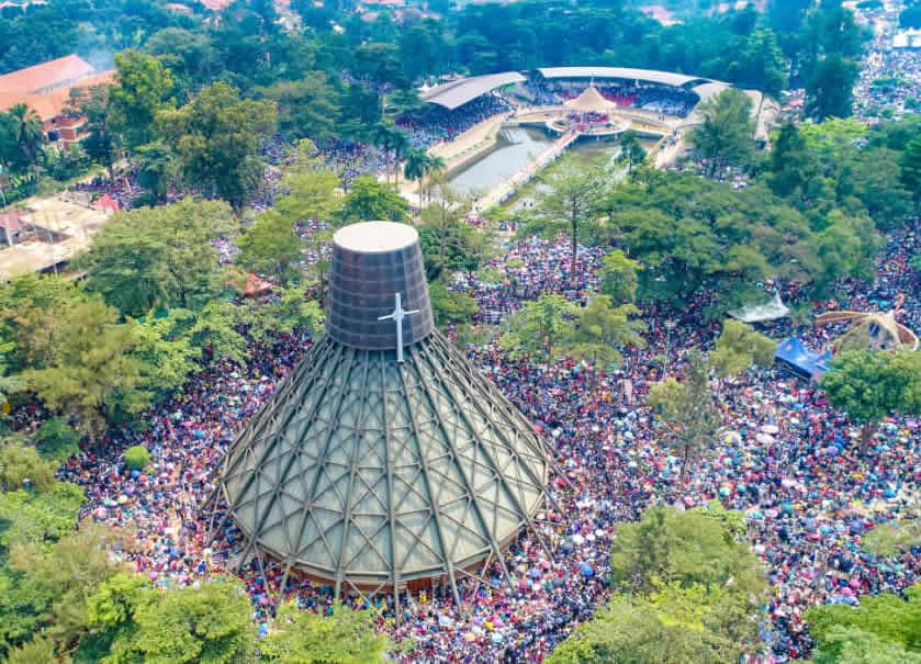 Namugongo Catholic shrine The New Light PAPER