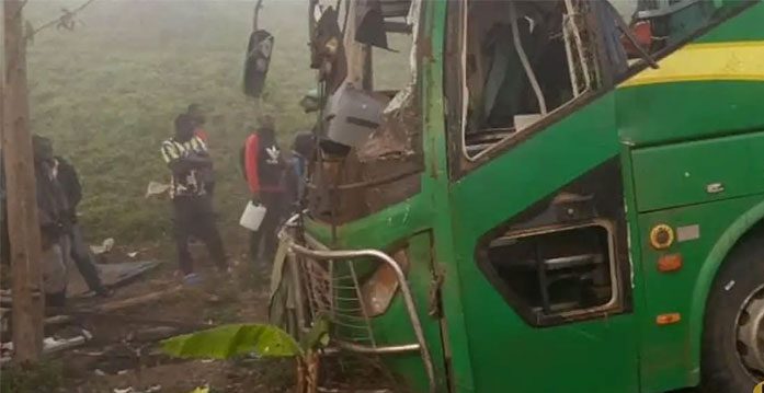 Link bus wreckage in Mubende e1689111155626