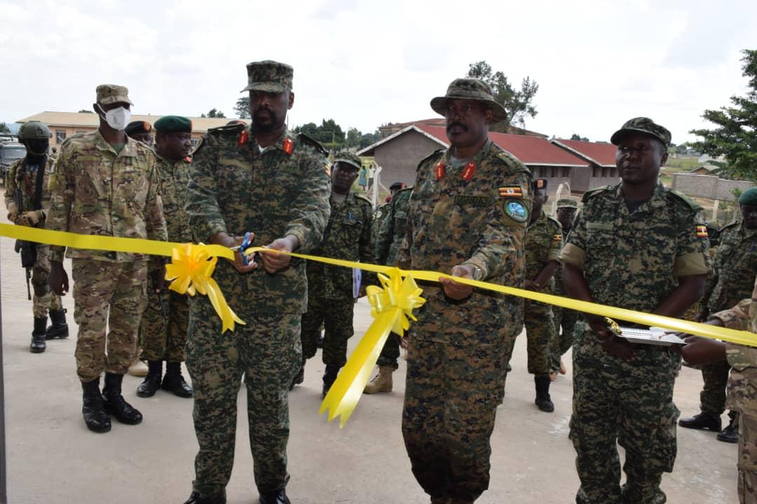 Muhoozi commissions the barracks