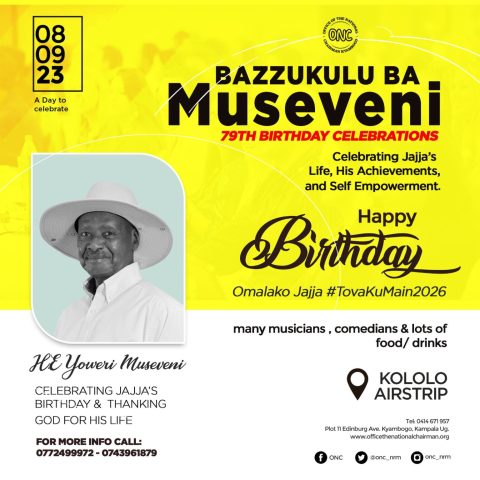 Museveni at 79 Birthday 1 1