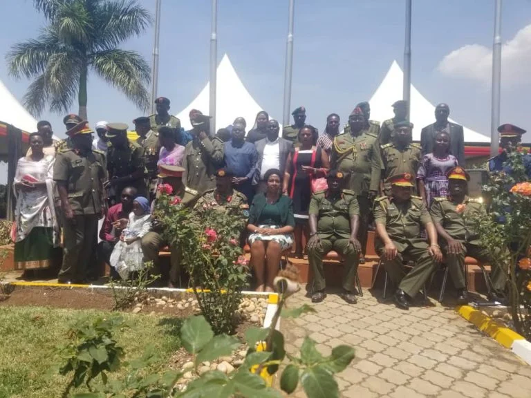 UPDF officers who retired today 768x576 1