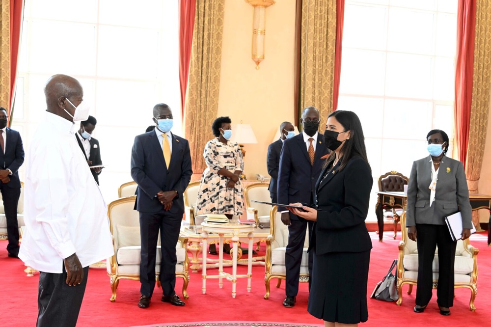 Museveni receives Ambassador Fernandes credentials as Venezuela establishes diplomatic mission in Uganda