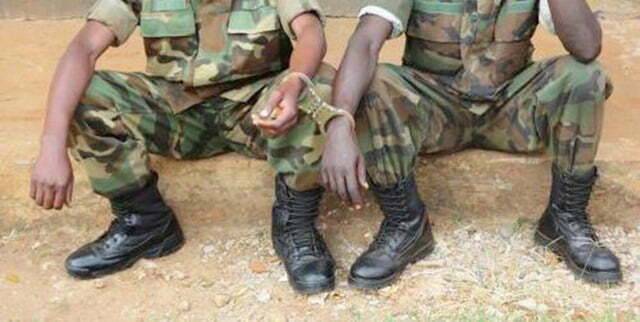 Two UPDF soldiers arrested