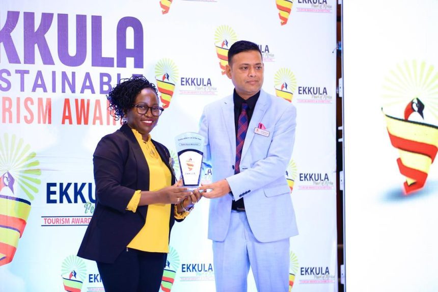 Speke Resort Munyonyo wins Sustainable Hotel of the Year at Ekkula Tourism Awards 1 860x573 1